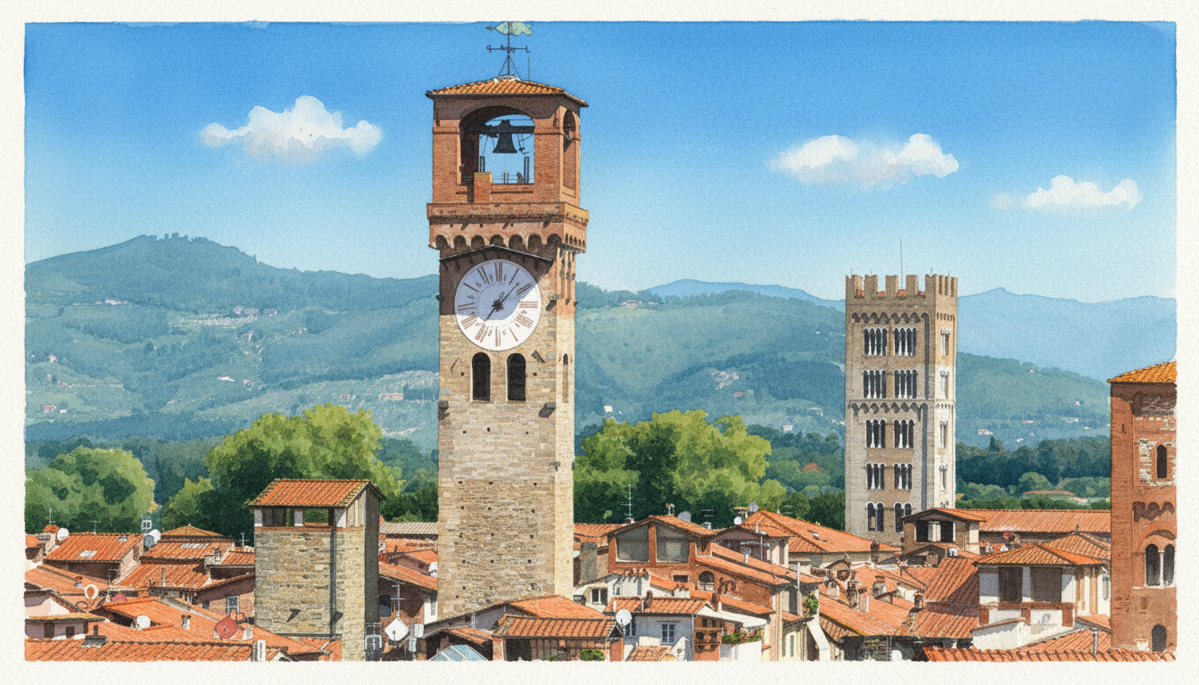 Torre Delle Ore, Lucca — audioguida PITORINO